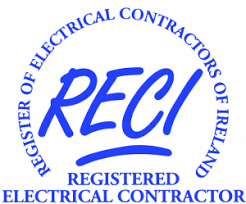 RECI - Registered Electrical Contractor logo